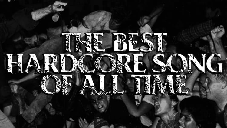 The Best Hardcore Song Of All Time: 1979